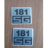sticker fits to Husqvarna 181 SG starter COVER 501810301