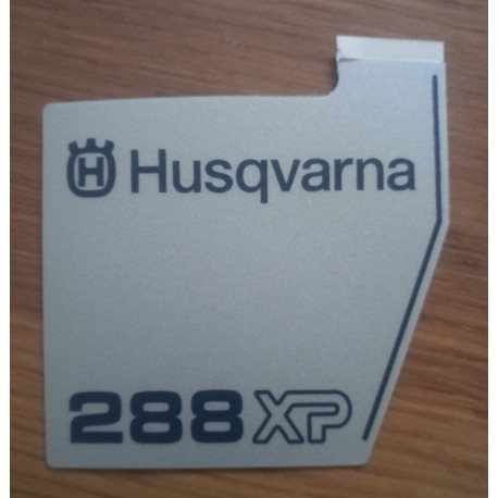 New Original Husqvarna OEM 288 xp COVER sticker decal 503709802