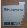 New Original Husqvarna OEM 288 xp COVER sticker decal 503709802