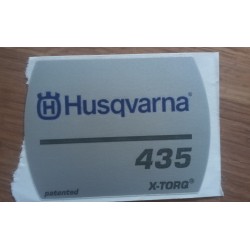 New Original Husqvarna OEM 435 xp sticker decal 504546801