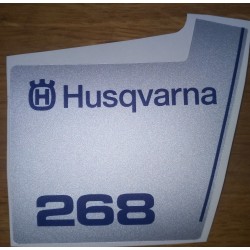 New Original Husqvarna OEM 268 COVER sticker decal 503623902