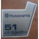 sticker decal fits to Husqvarna 51