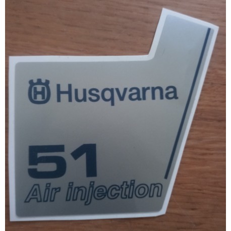 sticker decal fits to Husqvarna 51