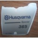 New Original Husqvarna OEM 365  sticker decal 537230203