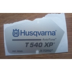 usqvarna OEM T 540 XP X-torq sticker decal 523083203