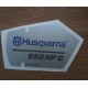 New Original Husqvarna OEM 550 XPG sticker decal 523083204