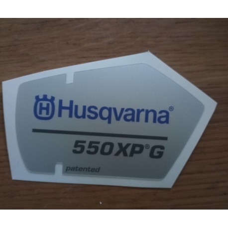 New Original Husqvarna OEM 550 XPG sticker decal 523083204