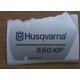 New Original Husqvarna OEM 550 XP sticker decal 523083203