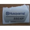 New Original Husqvarna OEM 550 XP sticker decal 523083203