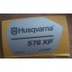 New Original Husqvarna OEM 576 XP sticker decal 504094101