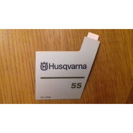 New Original Husqvarna OEM 55 sticker decal 537359801