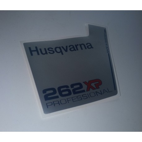 Stickers fits Husqvarna 262 XP  decal 5036198-04