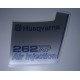 Stickers fits Husqvarna 262 XP  decal 5036198-04