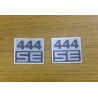 2 stickers decal fits to Husqvarna 288 XP starter COVER