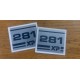 2 Husqvarna non-OEM 281 XP COVER sticker decal  503450102 replica
