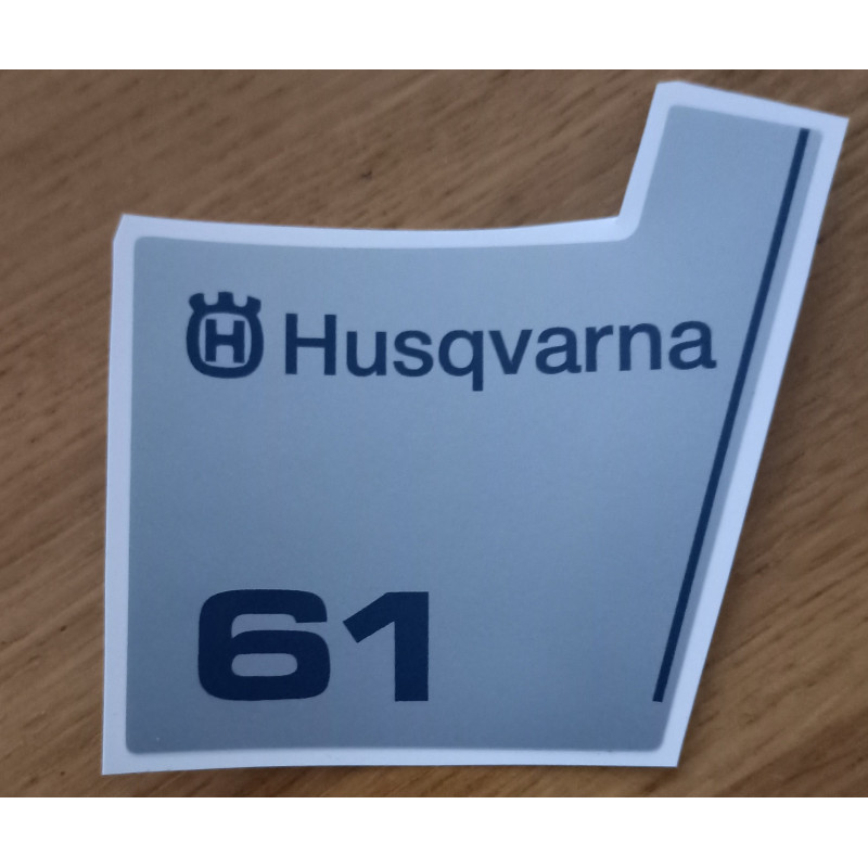 Husqvarna 61 COVER sticker decal replica 5036239-01