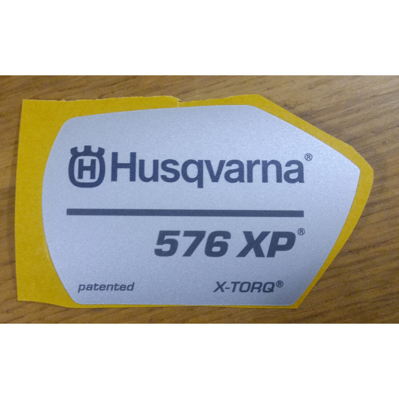 New Original Husqvarna OEM 576 xp sticker decal 504094101