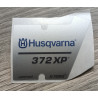 New Original Husqvarna OEM 372 XP x-torq carburator heating  sticker decal 537230212