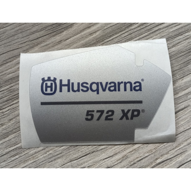 New Original Husqvarna OEM 572 XP sticker decal 537212105