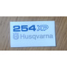 Sticker Decal Compatible with Husqvarna 254 XP – Top Cover