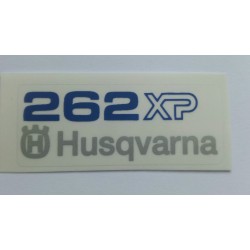 sticker decal fits to Husqvarna 262 XP TOP COVER
