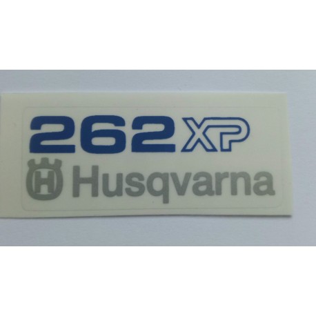 sticker decal fits to Husqvarna 262 XP TOP COVER