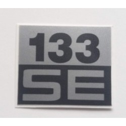 2 Stickers decals fits to Husqvarna 133 SE COVER