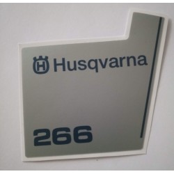 sticker decal fits to Husqvarna 266 COVER