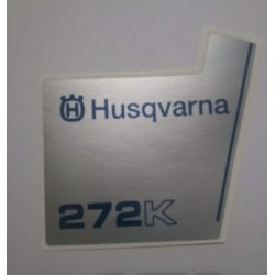 sticker decal fits to Husqvarna  272K COVER