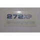 sticker decal fits to Husqvarna 272 XP TOP COVER