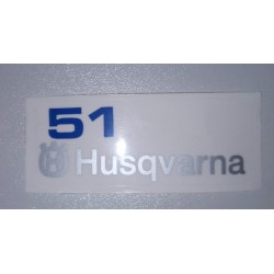 decal sticker fits to Husqvarna 51 TOP COVER