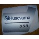 New Original Husqvarna OEM 359 sticker decal 537324807