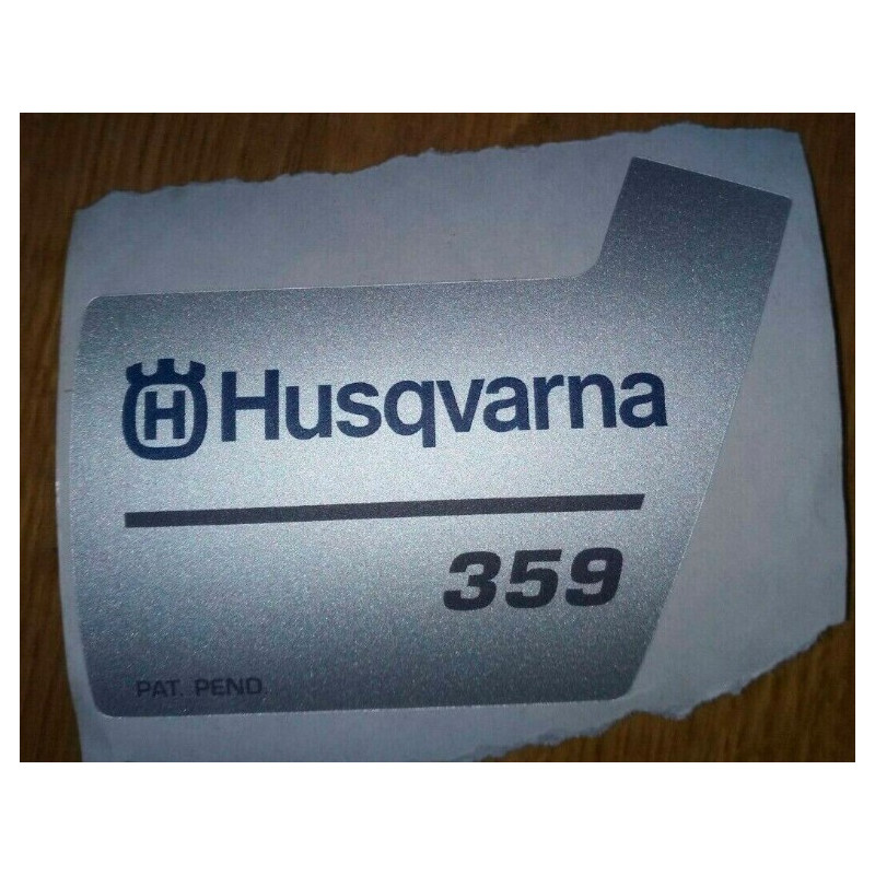 thumbnail image 2 of Genuine Husqvarna 359 OEM Decal Sticker - Part # 537324807 (Made In Sweden) 2 of 6