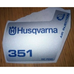 New Original Husqvarna OEM 351 sticker decal 503910405