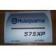 New Original Husqvarna OEM 575 XP sticker decal 537212105