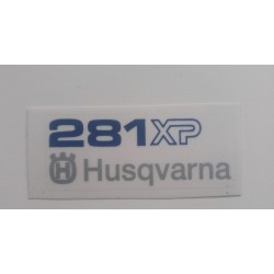 sticker fits to Husqvarna 281 XP TOP COVER