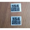 2 Husqvarna 154 SE sticker 501868201